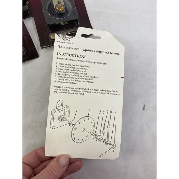 Crafts etc Clock Shoppe 1/4" thick clock face craft part NIP - Picture 3 of 4